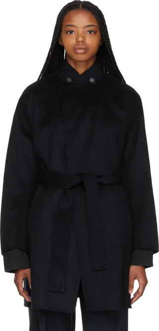 Filippa K Black Edina Coat