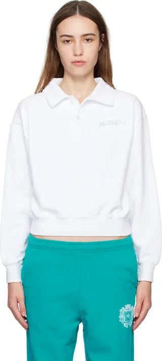 Sporty & Rich White Rizzoli Polo