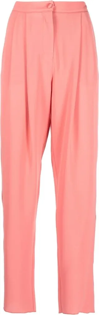 EMPORIO ARMANI- High-waisted Trousers