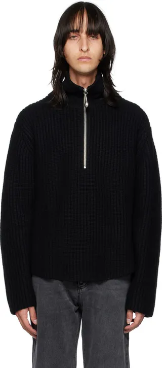 Eytys Black Neo Zip-Up