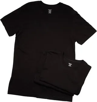 2(X)IST 3-Pack ESSENTIAL Crew Neck T-Shirt (Black) Men's Underwear