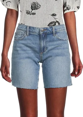 Denim Bermuda Shorts