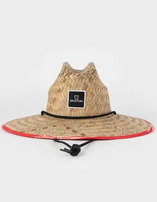 BRIXTON Alpha Square Mens Lifeguard Straw Hat