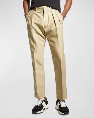 Men's Garment-Washed Chino Sport Pants