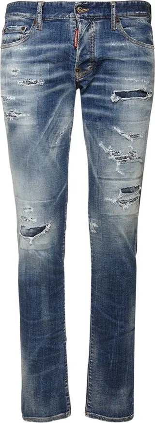 17cm Slim cotton denim jeans