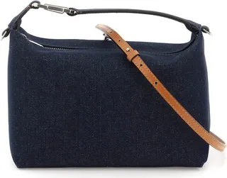 Denim Full Moon Bag
