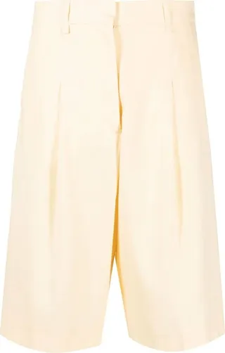 Thigh-Length Tailored Shorts