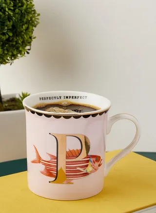 P For Perfectly Imperfect Mug
