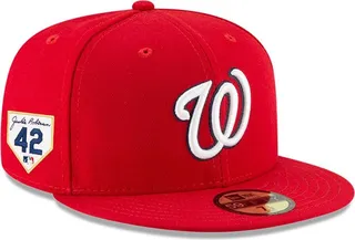 Men's New Era Red Washington Nationals 2023 Jackie Robinson Day 59FIFTY Fitted Hat