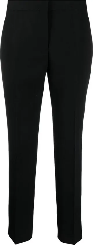 Straight-Leg Wool Trousers