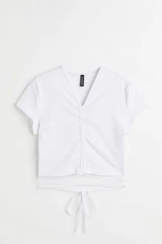 Tie-detail Crop Top