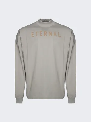 Eternal Cotton Long Sleeve T-Shirt Cement