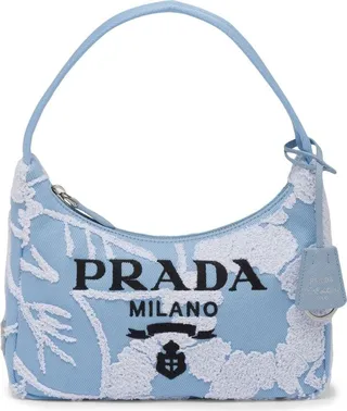 Re-Edition 2000 embroidered mini bag