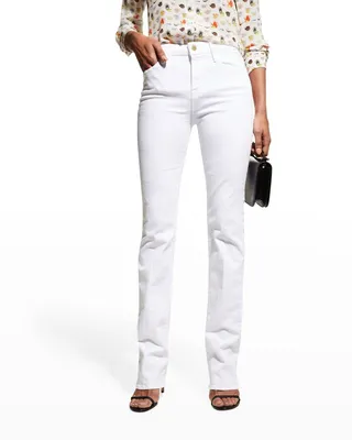 Le Mini Boot High-Rise Slim Bootcut Jeans