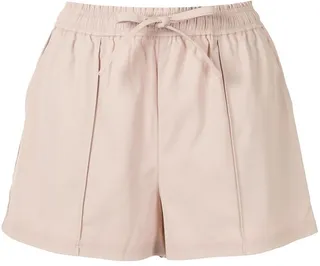 Side Stripe Tie Waist Shorts