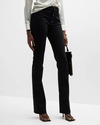 Manhattan High Rise Slim Bootcut Jeans