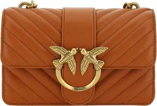 Pinko Love Icon Quilted Mini Crossbody Bag