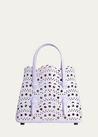 Mina Mini Cutout Top Handle Bag