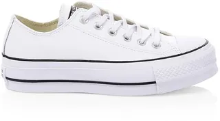 Chuck Taylor All Star Leather Platform Low-Top Sneakers