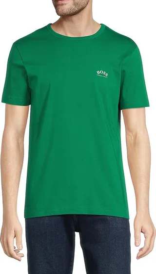 Curved Logo Cotton Tee