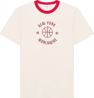Puma Select x Rhuigi Graphic Tee in Ivory