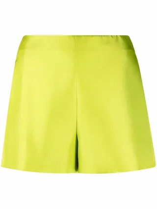 High-Waisted Tailored Shorts