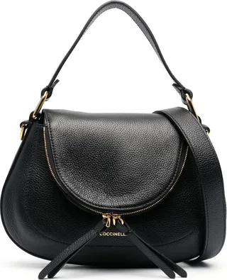 Grained Curve-Edge Tote Bag