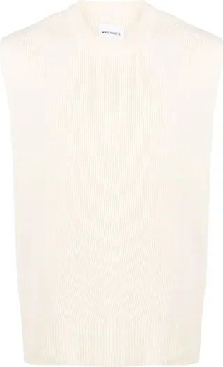 Manfred chenille-texture vest