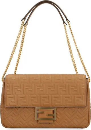 Fendi Baguette Chained Crossbody Bag