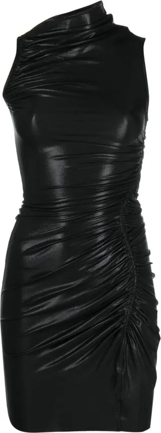 Sleeveless Ruched Minidress