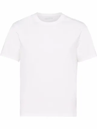 logo-embroidered crew-neck T-shirt