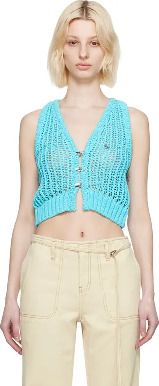 Kijun Blue Havana Cardigan