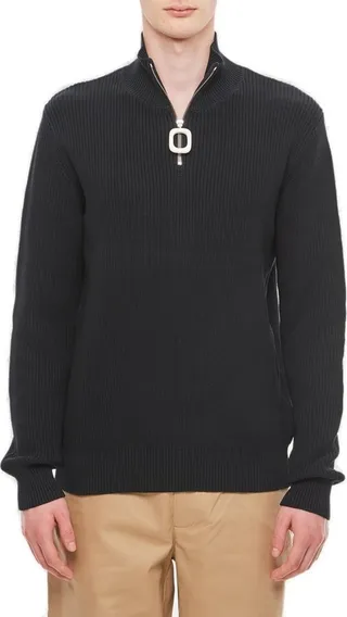 JW Anderson JWA Puller Half-Zip Jumper
