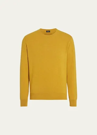 Men's Cashmere Crewneck Sweater