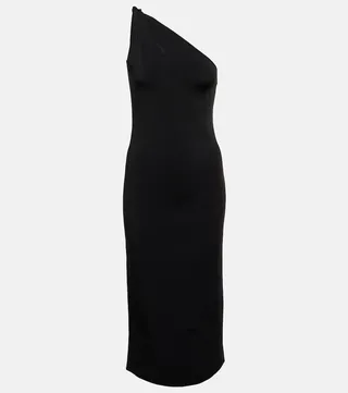 Persephone one-shoulder midi dress