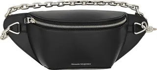 Alexander McQueen Biker Leather Belt Bag