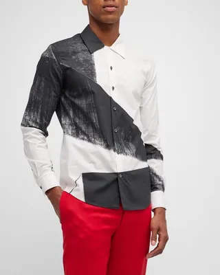 Men's Paint Roll Sport Shirt