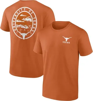 Men's Fanatics Branded Texas Orange Texas Longhorns Staycation T-shirt