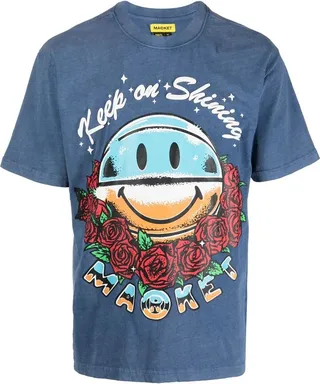 graphic-print short-sleeve T-shirt
