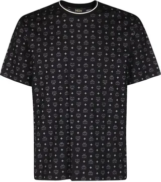 MCM Allover Logo Printed T-Shirt