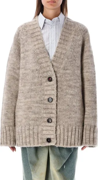 Maison Margiela V-Neck Buttoned Cardigan