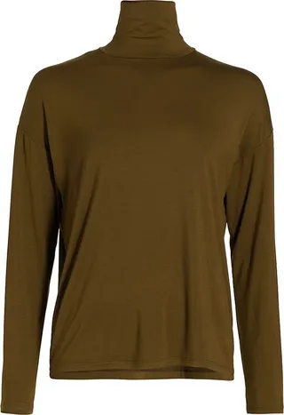 Easy Stretch Turtleneck Top