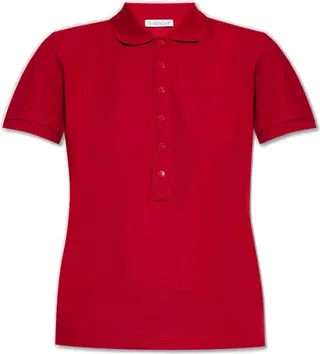 Moncler Logo-Patch Detailed Polo Shirt