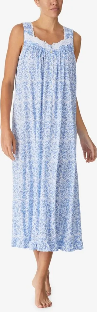 Eileen West Women's Ballet Nightgown with Lace Trim