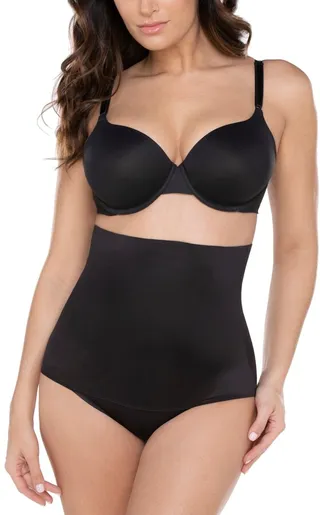Miraclesuit Women's Comfy Curves High-Waist Thong Shaper 2528