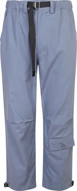 Belted Waist Cropped Trousers