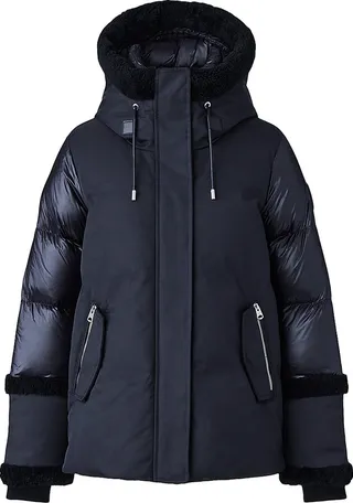 Cyrah Arctic Twill & Shearling Jacket