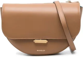 Anna leather shoulder bag