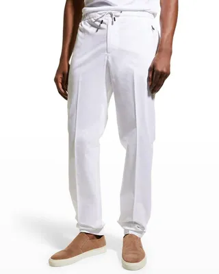 Men's Pantalone Sport Luxury Tech Stretch Trousers