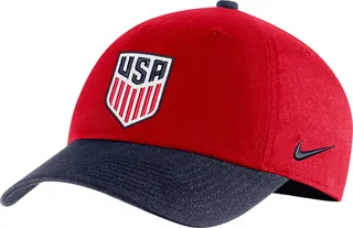 Nike Unisex USMNT Heritage86 Adjustable Hat in Red